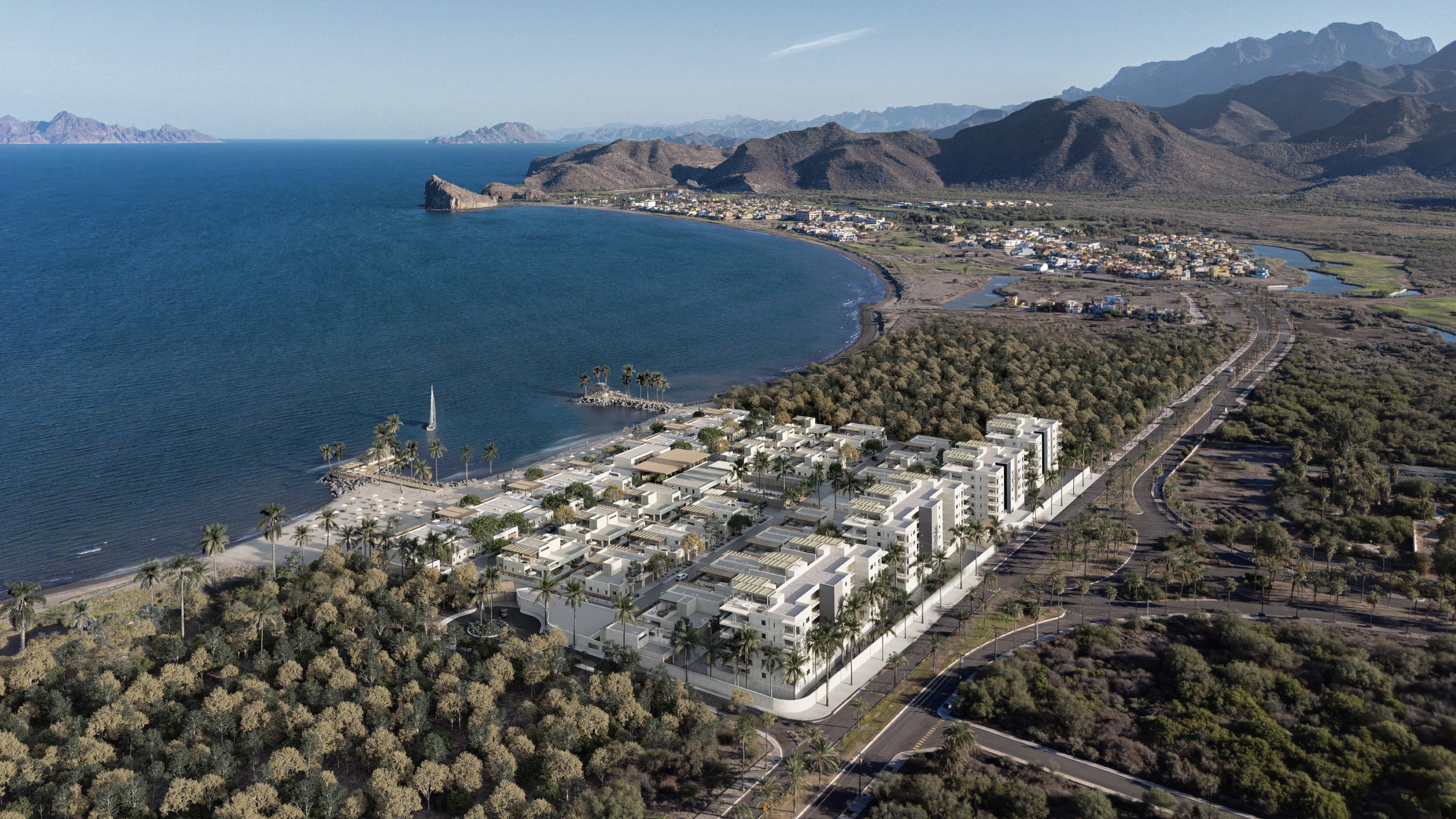 Vista cenital Alta Baja
