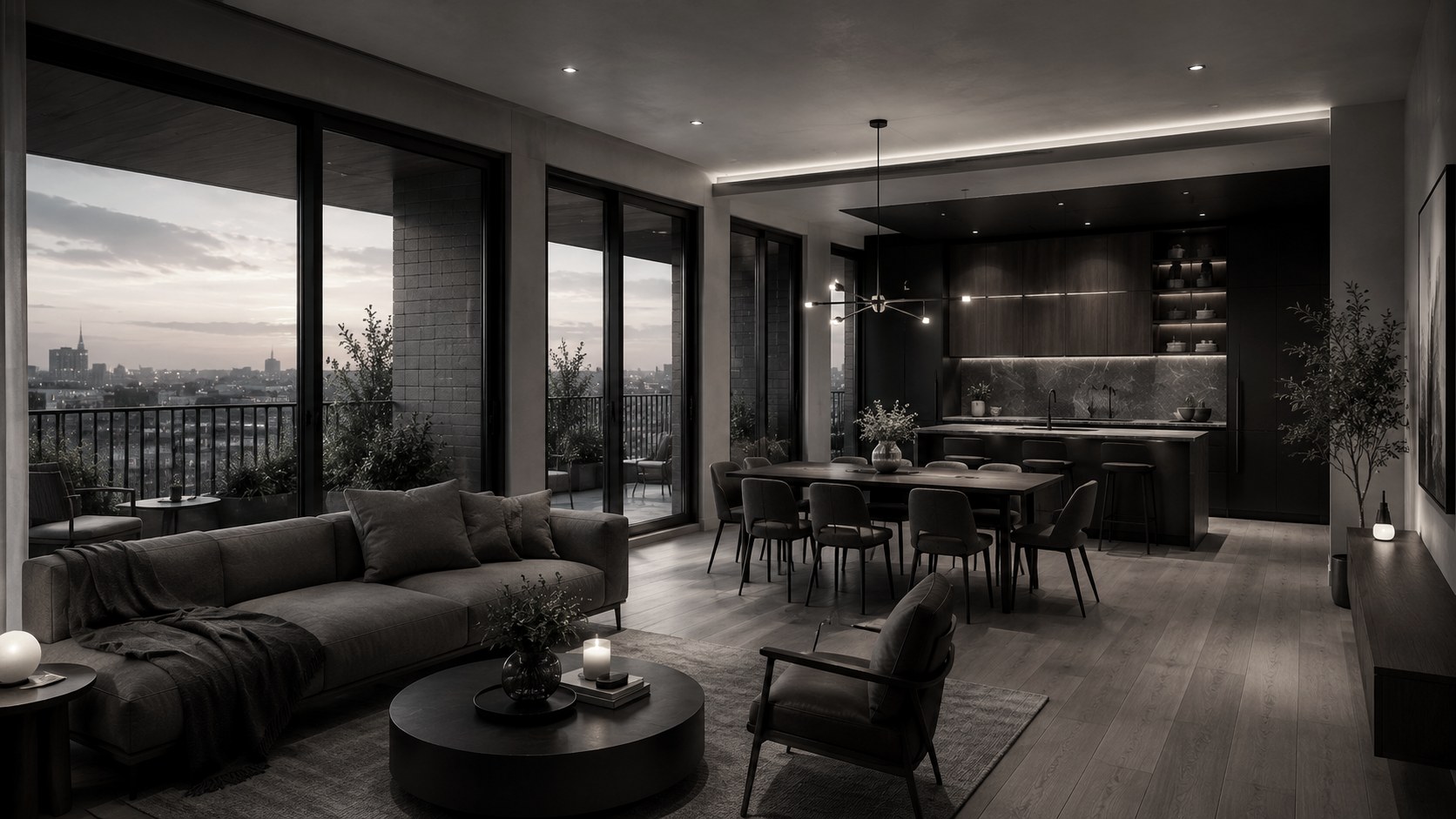 Cocina y comedor con vista, Justo Sierra